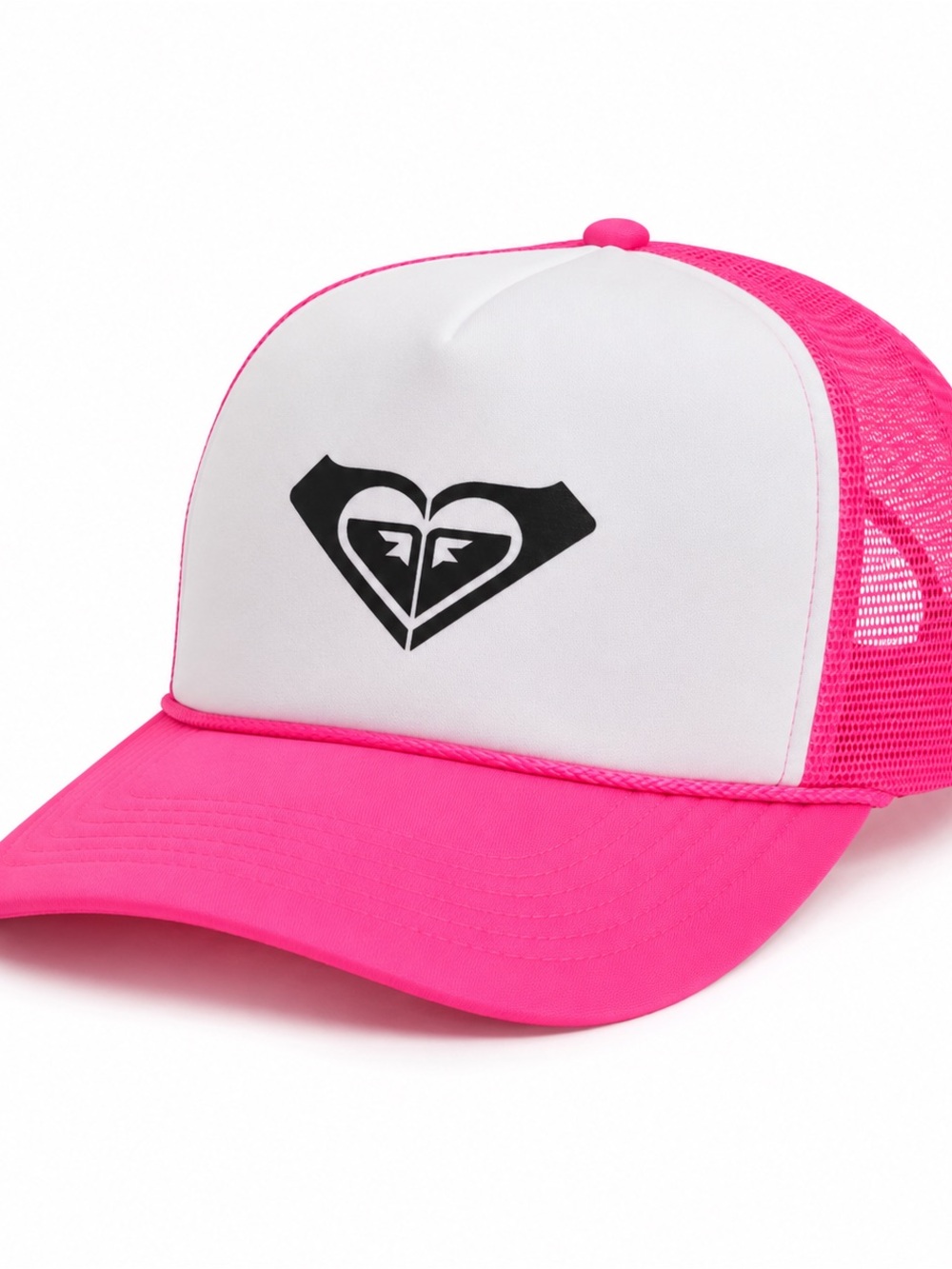 Roxy Otto Collection snapback hat neon pink